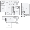 Floor plan: 2x2S