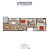Floor plan: B2 2x2 - Phase II