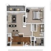 Floor plan: Java - Renovated