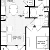 Floor plan: 1CR