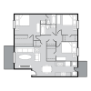 Floor plan: C1R