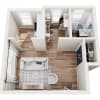 Floor plan: Studio