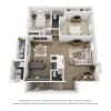 Floor plan: Brighton Deluxe