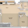 Floor plan: Three Bedroom