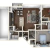 Floor plan: Polk (w/ Den)
