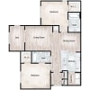 Floor plan: Bellatrix with Flex Space