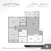 Floor plan: Two Bedroom Two Bathroom