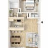 Floor plan: 1 Bed 1 Bath
