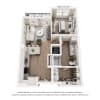 Floor plan: A2 - Navy