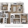 Floor plan: B2a