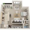 Floor plan: Studio