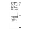 Floor plan: 1 Bed 1 Bath