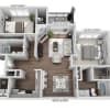 Floor plan: Plan B2A