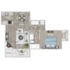 Floor plan: A2 Renovated