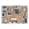 Floor plan: C1