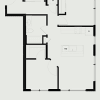 Floor plan: 2 Bedroom 1 Bath
