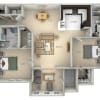 Floor plan: The Compass Pointe
