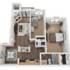 Floor plan: Plan B1