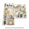 Floor plan: B2 - Dania Beach