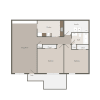 Floor plan: Two Bedroom