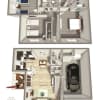 Floor plan: 3 Bed 2.5 Bath Townhome