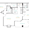 Floor plan: 2 Bed 2 Bath A