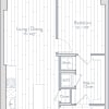 Floor plan: 1 Bed/1 Bath-C10-A5