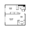Floor plan: Classic - One Bedroom