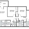 Floor plan: 3Bed/2Bath Dn