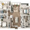 Floor plan: C1