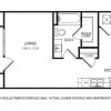 Floor plan: W: S1