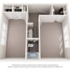 Floor plan: 2 Bed 1.5 Bath Legacy