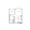 Floor plan: A3- 1x1