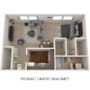 Floor plan: PCH Studio - A