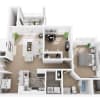 Floor plan: Hamptons 1C