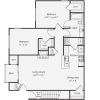 Floor plan: B1R