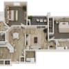 Floor plan: B3W