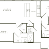 Floor plan: Two Bedroom C