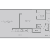 Floor plan: 1 Bed/1 Bath-A23