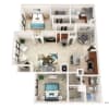 Floor plan: B4B