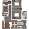 Floor plan: 2/1