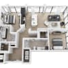 Floor plan: Tower - B2