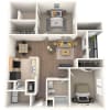 Floor plan: BR - Pebble Beach - Upgraded