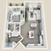 Floor plan: 1B20