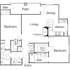 Floor plan: Kensington