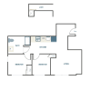 Floor plan: 2x1 - D2 + Loft 