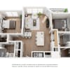 Floor plan: 2x2