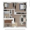 Floor plan: Plan B1