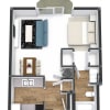 Floor plan: Studio