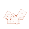 Floor plan: Market House A21D